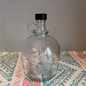 Dolly Parton Clear Glass 64oz Growler New Open Box